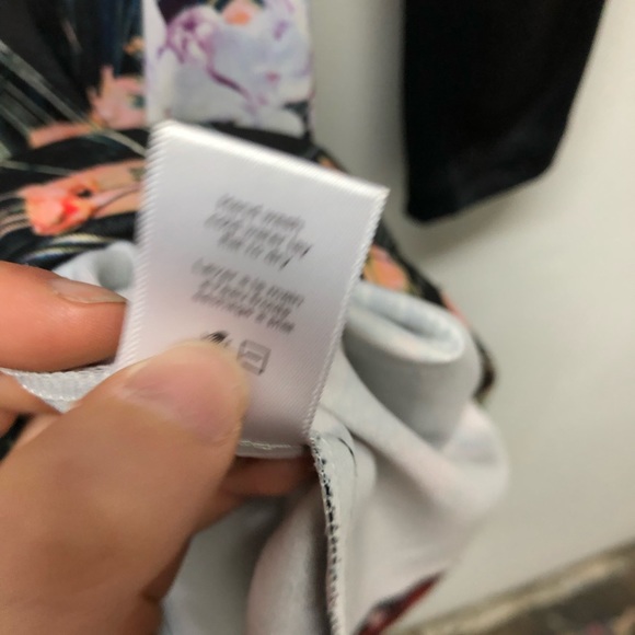 Clover Canyon Abstract Peacock Print Long Sleeve Mini Dress Size S - Picture 8 of 11